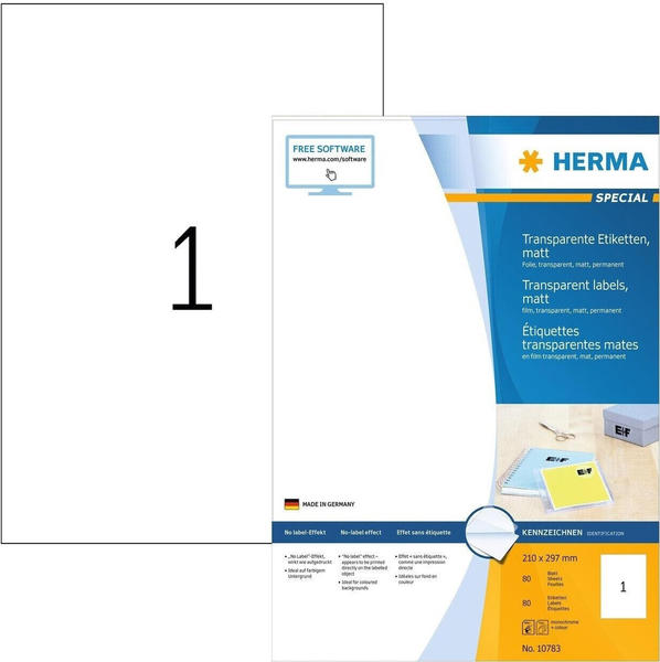 Herma Folien-Etiketten A4 (10783)
