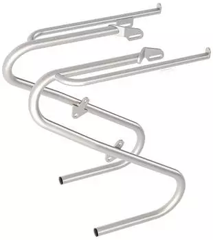 Tubus Duo Titan Gepäckträger silber, 26-28", Ø14/10mm (630000-001)