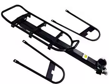 Point Gepäckträger für Sattelstütze Aluminium schwarz, bis 10kg (05057200)