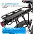 LuxusKollektion Fahrrad-Gepäckträger Set Aluminiumlegierung 24-29 Zoll mit Reflektor