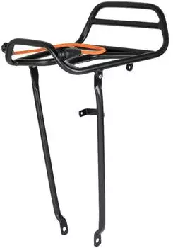 Atran Velo Cargo City Vorderrad-Gep&auml;cktr&auml;ger 26-28 Zoll, schwarz