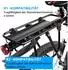 LuxusKollektion Fahrrad-Gepäckträger Set 24-29 Zoll, Aluminium, mit Reflektor & Schnellverschluss