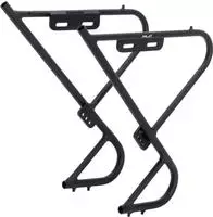 Xlc 2500601200, Xlc Lowrider Carrier Lr F02 Pannier Rack Schwarz Black Matt