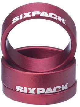 Sixpack Menace Spacer 1 1/8" red