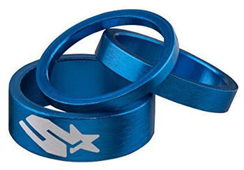 Spank Headset Spacer Kit 3 Stück blue
