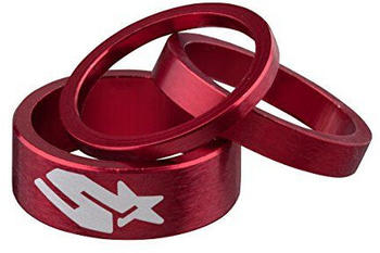 Spank Headset Spacer Kit 3 St&uuml;ck red