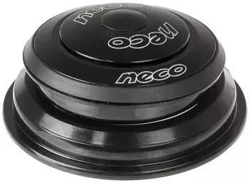 Nice Connection A-Head Steuersatz semi-integriert, konisch 1 1/8"→1,5", schwarz (NECO_390579_887539034542)