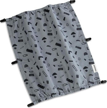 Croozer Sonnenschutz f&uuml;r Kid Vaaya 2/Kid Keeke 2 blue patterned