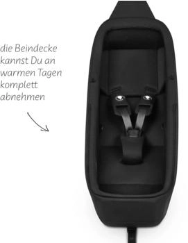 ABC Design Babyeinsatz für Fahrradanhänger Tour (ink) – Maximaler Komfort für die Kleinsten