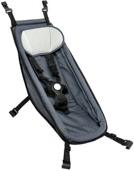 Croozer Babysitz f&uuml;r Kid / Kid Plus + Kraams Modelle ab 2014 Graphite Blue
