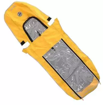 XLC Duo S Abdeckung Kinderanhänger, orange
