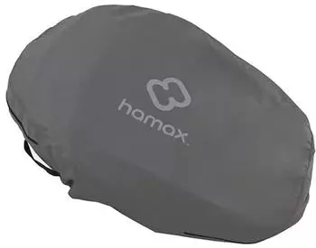 Hamax Transporttasche f&uuml;r Fahrradanh&auml;nger, 2-Sitzer, grau