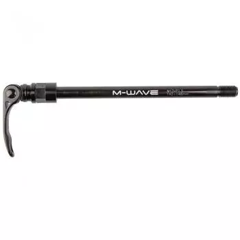 M-Wave Stalwart Axle Steckachse Shimano Type, 12mm, schwarz (640140)
