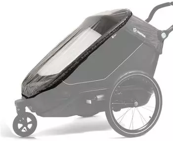 Hamax Outback Next Regenverdeck, transparent, 1 Kind