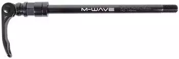 M-Wave Steckachse f&uuml;r Anh&auml;ngerkupplung, ATV-kompatibel, schwarz (640141)