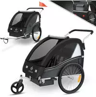 Kinderanh&auml;nger Fahrradanh&auml;nger Sport-rx 2 In 1 Joggerfunktion