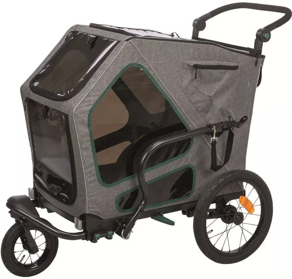 Trixie Hundeanhnger M grau/salbei (12802) Hundeanhnger