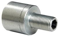 Burley 960040 Kupplungs-Adapter QR f&uuml;r Schnellspanner, silber