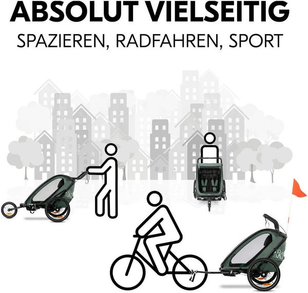 Hauck Bike N Walk Duo (Green)