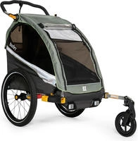 Burley D'LITE X Single Kinderanh&auml;nger Sage Green/grau