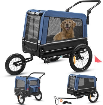 VESKA Hundetransporter für Hunde bis 40kg blau VESKA Hundetransporter für Hunde bis 40kg blau