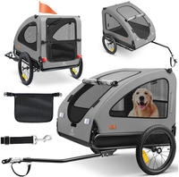 Hundeanh&auml;nger Boxer 2-in-1 Hundebuggy Fahrradanh&auml;nger Gro&szlig; Ca. 250l Volumen -
