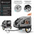 Kesser Boxer 2 in 1 Dog Buggy gray