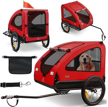 Kesser Boxer 2 in 1 Dog Buggy red