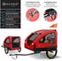 Kesser Boxer 2 in 1 Dog Buggy red