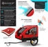 Kesser Boxer 2 in 1 Dog Buggy red