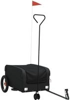 vidaXL Fahrradanh&auml;nger Schwarz 30 kg Eisen