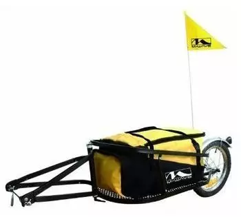 M-Wave Einspur-Gepäck-Fahrradanhänger