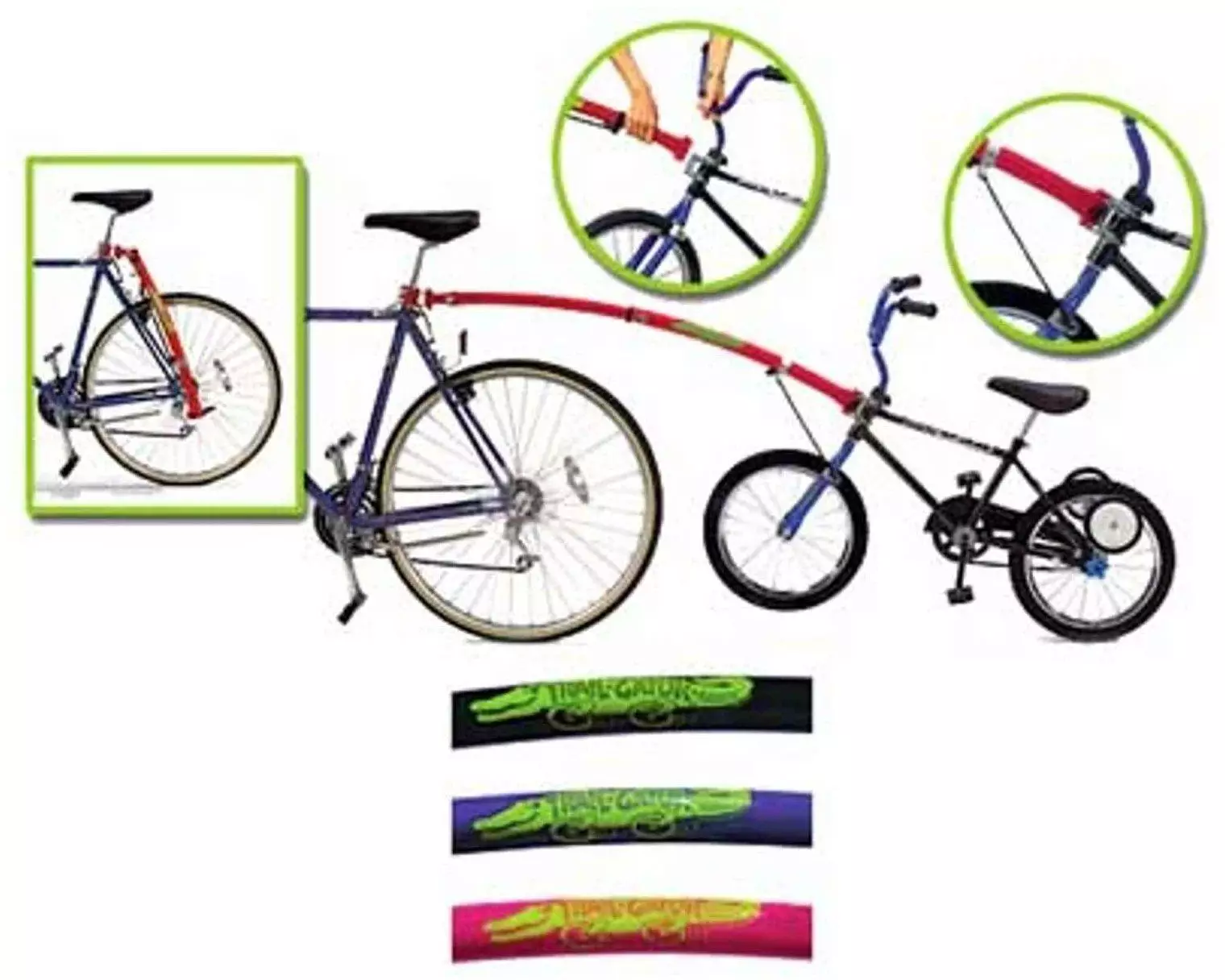 rockbros pedale Fahrradpedale Rockbros LX-K340, Regenbogen, Mehrfarbig