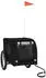 vidaXL Pet Bike Trailer Oxford Fabric and Iron 133 x 69 x 73,5 cm Black (94010)