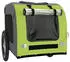vidaXL Pet Bike Trailer Oxford Fabric and Iron 69 x 133,5 x 73,5 cm Green and Grey (93843)