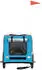 vidaXL Pet Bike Trailer Oxford Fabric and Iron 69 x 133,5 x 73,5 cm Blue and Grey (93841)