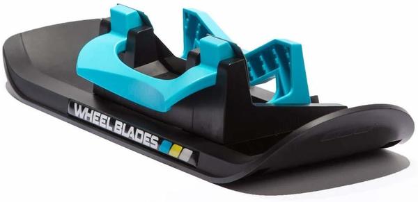 Wheelblades Ski XL Single für Fahrradanhänger schwarz/blau