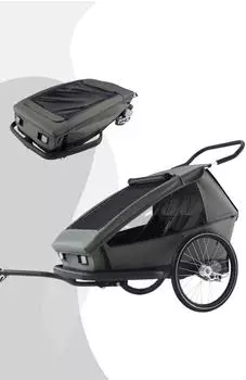 Croozer Kid Ellma 2 Moos Green