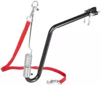 M-Wave 03190410, M-Wave Fahrradhundehalter schwarz/rot