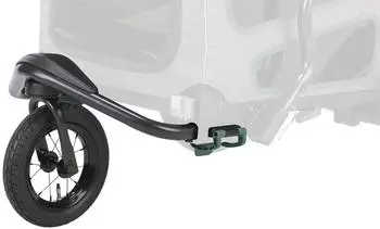 Trixie Jogger Umbausatz f&uuml;r Fahrrad-Anh&auml;nger mit Federung M Set (12803)