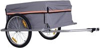 HOMCOM Lastenanh&auml;nger Transportanh&auml;nger Fahrrad Lasten-Fahrradanh&auml;nger Anh&auml;nge