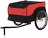 Homcom CargoTrailer rot/schwarz