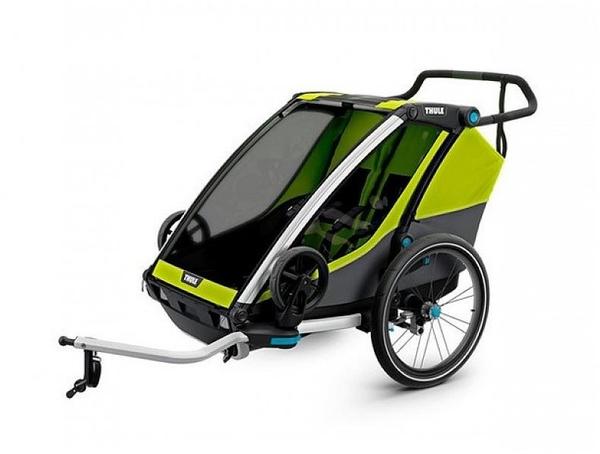 Thule Chariot Cab2, Chartreuse (altes Modell)