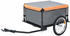 vidaXL Lastenanhänger (65 kg) grey/orange