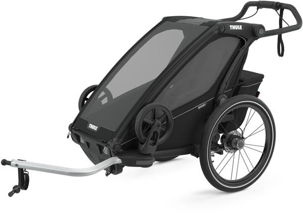 Thule Chariot Sport 1 (2021) Midnight Black Test TOP Angebote ab 1.047,99 €  (August 2023)