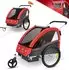 hellgrün: Kesser Kinderfahrradanhänger Sport-RX