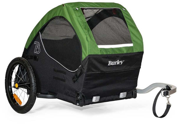 Burley Tail Wagon Hundefahrradanhänger grün