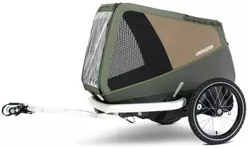 Croozer Dog Enna Hundeanhänger moss green