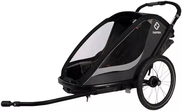 Hamax Cocoon Two (2023) grau/schwarz