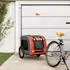 Orange und Grau Oxford-Gewebe & Eisen (93837)